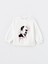 Yeni Sezon Bisiklet Yaka Uzun Kollu Atatürk Baskılı Kız Bebek Sweatshirt 5