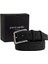 Siyah Suet Deri Erkek Kemeri (En 3,5 cm) PC1009S5S 1