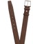 Kahve Suet Deri Erkek Kemeri (En 3,5 cm) PC1009K6S 4