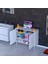 Efil Dolap Dar Alanlar Için Çok Amaçlı Dolap 2 Kapak 3 Raflı Dolap 100X75X32,5 cm 1