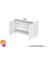 Efil Dolap Dar Alanlar Için Çok Amaçlı Dolap 2 Kapak 3 Raflı Dolap 100X75X32,5 cm 5