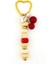 Orjinal Murano Cam Boncuklu Çanta Süsü Kiraz Charm Anahtarlık KY069 3