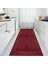 Gerva Çerçeveli Kırmızı Polyester ve Pamuklu Yıkanabilir Kaydırmaz Taban Dijital Baskı Halı 3