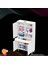 Kayra Banyo ve Mutfak Dolabı Çok Amaçlı Dolap Tek Çekmeceli 3 Kapaklı 5 Raf 8 Bölme 75X173X32,5 cm 5