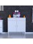 Mira Banyo ve Mutfak Dolabı Çok Amaçlı Dolap Tek Çekmece 2 Kapak 2 Raf 3 Bölme 95X88X32,5 cm 2