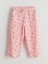 Yeni Sezon Çiçekli Beli Bağlamalı Kız Çocuk Pantolon 2