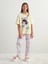 Yeni Sezon Bisiklet Yaka Kız Çocuk Pijama Takımı 1