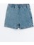 Yeni Sezon Beli Lastikli Kız Çocuk Jean Şort Etek 3