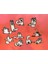 Simon's Cat Magnet 10'lu Set- Kedi Magnet - Buzdolabı Süsü 1