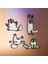 Simon's Cat Magnet 10'lu Set- Kedi Magnet - Buzdolabı Süsü 2