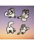 Simon's Cat Magnet 10'lu Set- Kedi Magnet - Buzdolabı Süsü 3