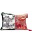 Hybrid Pirra Siyah Kırmızı Pamuk/polyester Kırlent 50 x 35 cm 1