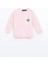 Yeni Sezon Bisiklet Yaka Baskılı Kız Çocuk Sweatshirt 1