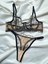Siyah Ten-Bej Rengi Dantelli Brode Iç Çamaşır Takımı Bralette (Balenli Sütyen &tanga)Fantezii Giyim, Seksii 5