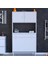Azra Tek Çekmece 3 Göz Sepetli ve 3 Raf Banyo ve Mutfak Dolabı Çok Amaçlı Dolap 100X173X32,5 cm 2