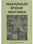 Parapsikoloji Bitkiler Araştırması - Haluk Egemen Sarıkaya (1979 Basım) 1