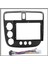 Honda Civic Vtec2 2001-2006 9'' Siyah Çerçevesi - Soket 1