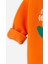 Yeni Sezon Bisiklet Yaka Baskılı Kız Çocuk Sweatshirt 2