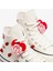 Chuck 70 Roses Unisex Krem Sneaker A10637C.286 9