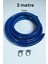8mm Tüp Gaz Hortumu Kamp Ocak Ev Ocak Üç Katlı Gaz Hortum 3 Metre 2 Kelepçe 1