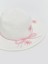 Yeni Sezon Çiçek Nakışlı Kız Çocuk Hasır Şapka 3