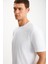 TIAGO Erkek Beyaz T-Shirt 2