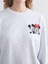 Yeni Sezon Mickey ve Minnie Mouse Nakışlı Kadın Kalın Sweatshirt 3