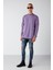 MARINO Erkek Mor Sweatshirt 5