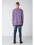 MARINO Erkek Mor Sweatshirt 6