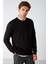 MARINO Erkek Siyah Sweatshirt 1