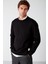 MARINO Erkek Siyah Sweatshirt 3