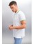 XANDER Erkek Beyaz Polo Yaka T-shirt 7