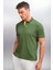 MATHEW Erkek Haki Polo Yaka T-shirt 3