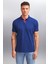 MATHEW Erkek Lacivert Polo Yaka T-shirt 1