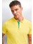MATHEW Erkek Sarı Polo Yaka T-shirt 4