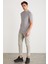 TIAGO Erkek Gri T-Shirt 4