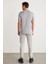 TIAGO Erkek Gri T-Shirt 5