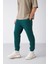 Inside Erkek Regular Fit Yumuşacık Kumaşlı Beli Paçası Lastıkli Yeşil Eşofman Altı 3