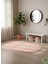 Post/peluş Yıkanabilir Kaymaz Taban Yumşacık Pembe Saçaklı Modern ve Şık Salon Oturma Odası Mutfak Çocuk Odası Koridor Antre Halısı 6