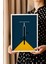 Bauhaus Serisi Beyaz Çerçeveli Poster, Tablo No:56 3