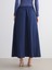 Yeni Sezon Beli Lastikli Poplin A Kesim Etek 5