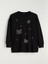 Yeni Sezon Bisiklet Yaka Taşlı Kadın Sweatshirt Tunik 1