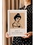Bohemian Serisi Beyaz Çerçeveli Poster, Tablo No:94 3