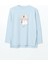 Yeni Sezon Baskılı Oversize Kadın Sweatshirt Tunik 5