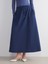 Yeni Sezon Beli Lastikli Poplin A Kesim Etek 3