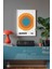 Bauhaus Serisi Beyaz Çerçeveli Poster, Tablo No:93 2
