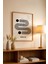 Bauhaus Serisi Ahşap Çerçeveli Poster, Tablo No:48 1