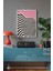 Bauhaus Serisi Beyaz Çerçeveli Poster, Tablo No:65 2
