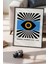 Bauhaus Serisi Siyah Çerçeveli Poster, Tablo NO:114 1