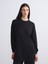 Yeni Sezon Bisiklet Yaka Kadın Sweatshirt Tunik 1
